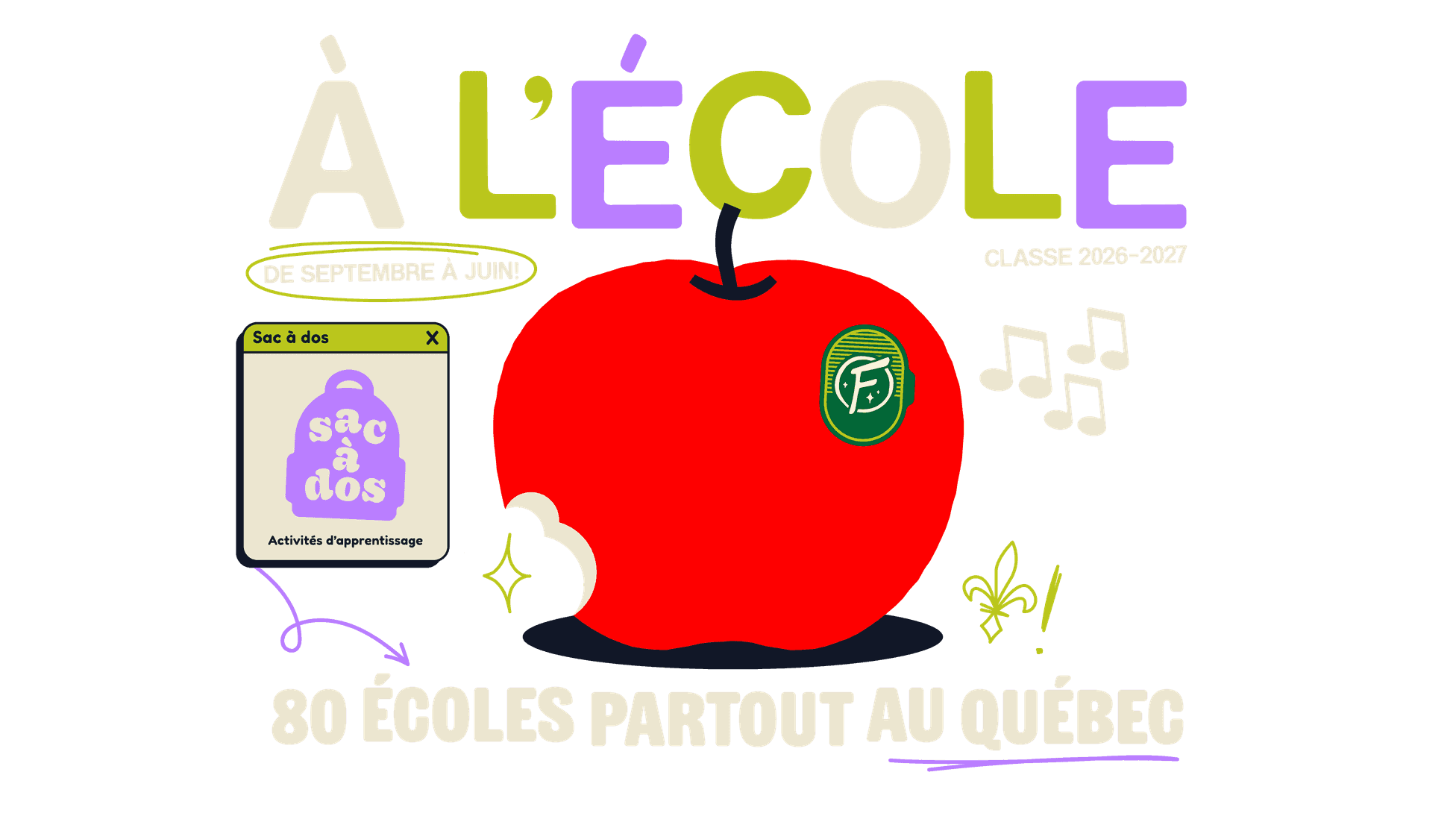 Le Festif! à l'école