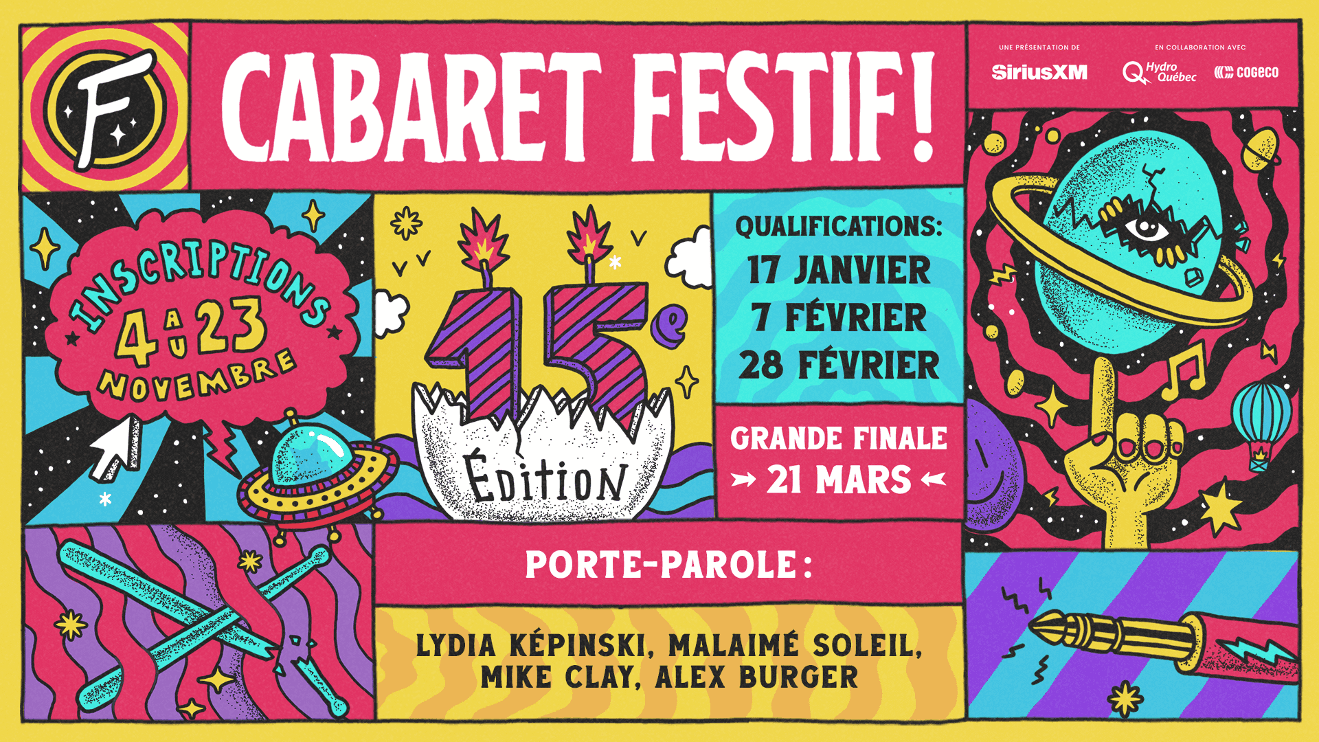 Cabaret Festif! - 14e édition