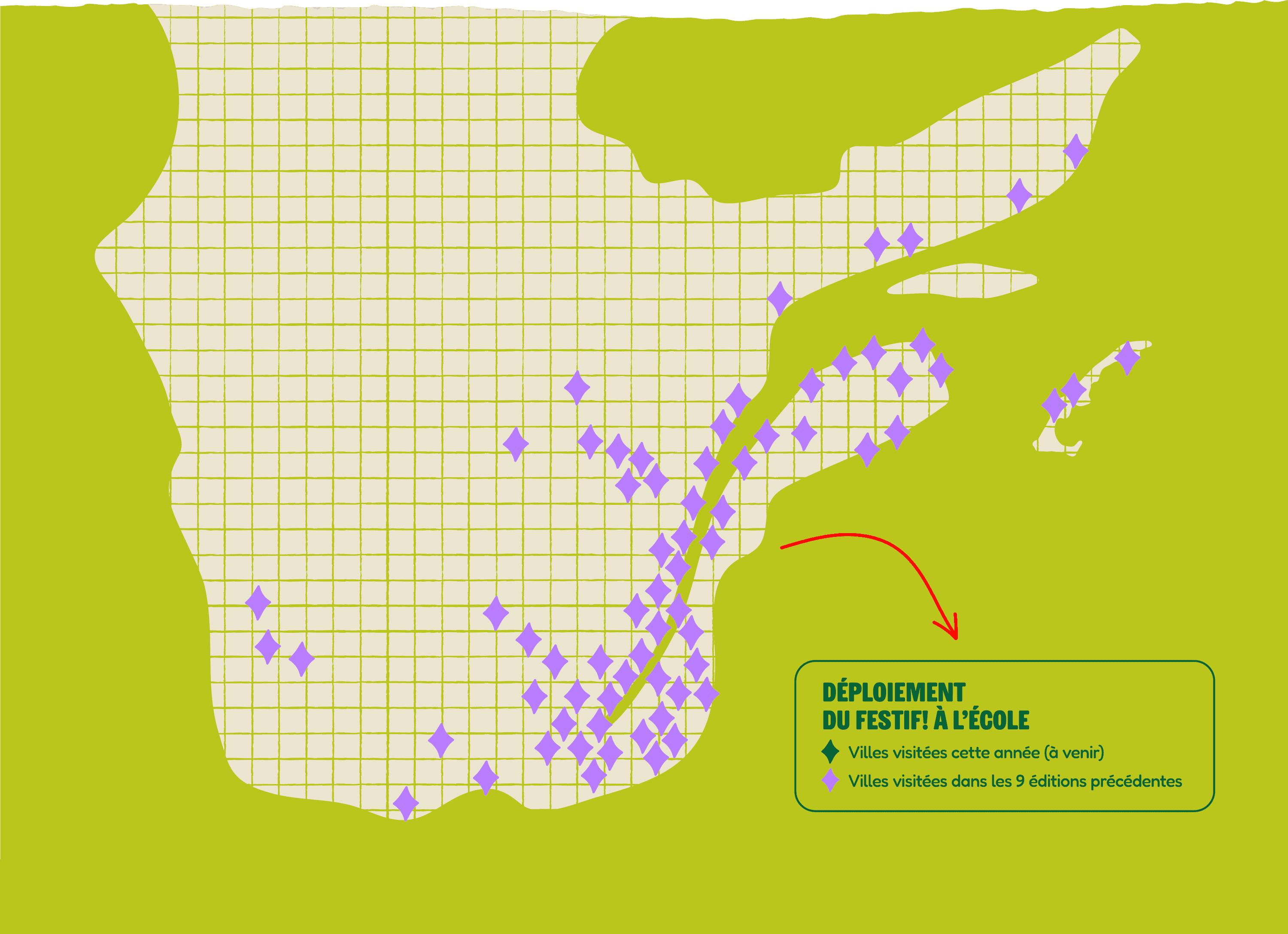 Carte du Festif! à l'école